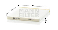 Kupéfilter MANN-FILTER CU 1912