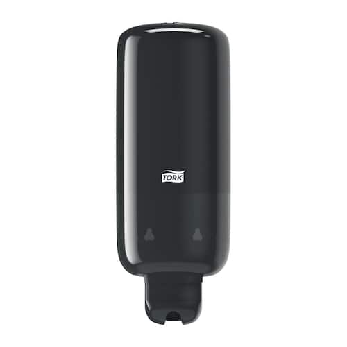 Tork Dispenser för flytande tvål, svart, plast, 1 l, 291 x 112 x 114 mm