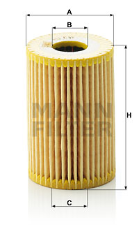 Oljefilter MANN-FILTER HU 610 x
