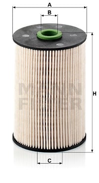 Bränslefilter MANN-FILTER PU 936/1 x