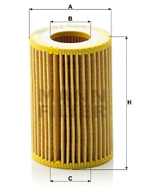 Oljefilter MANN-FILTER HU 712/9 x