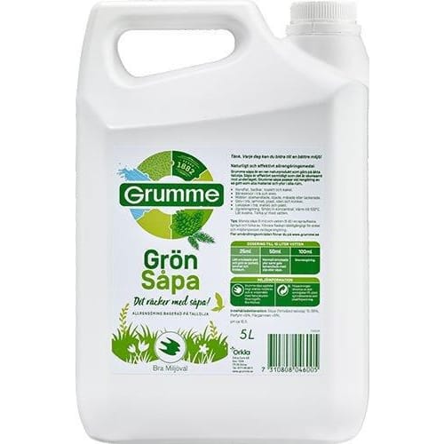 Grumme Allrengöring Grönsåpa 5L