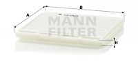 Kupéfilter MANN-FILTER CU 2425