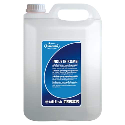 NORDEX Grovrengöring, Euroclean Industrikombi, kraftigt, flytande, genomskinligt, 5l