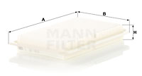 Luftfilter MANN-FILTER C 32 003