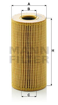 Oljefilter MANN-FILTER HU 618 x