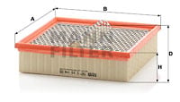 Luftfilter MANN-FILTER C 23 148
