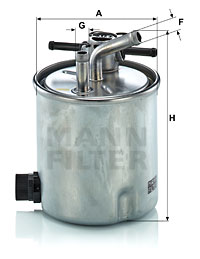 Bränslefilter MANN-FILTER WK 9067