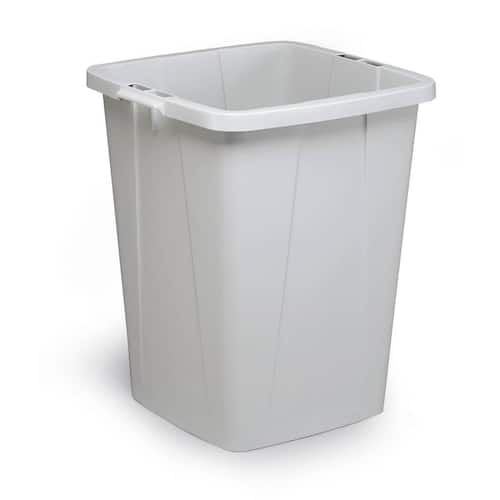 Durable Papperstunna 90 L rektangulär grå
