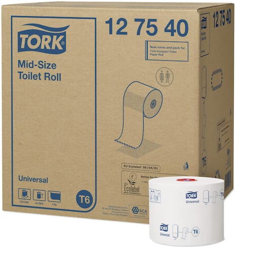 Tork Toalettpapper Universal T6 1-lag