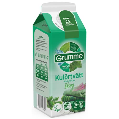 Grumme Tvättmedel Kulörtvätt Skog 750ml