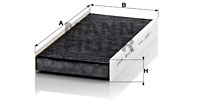 Kupéfilter MANN-FILTER CUK 3847