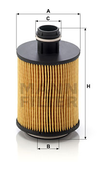 Oljefilter MANN-FILTER HU 712/11 x