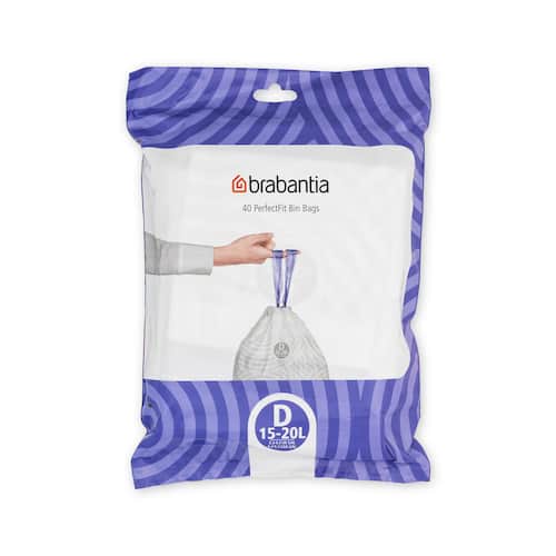 BRABANTIA Avfallspåsar D 15-20L