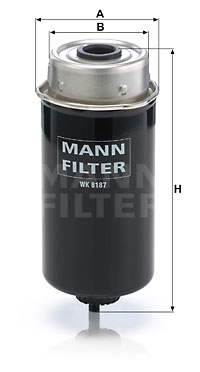 Bränslefilter MANN-FILTER WK 8187