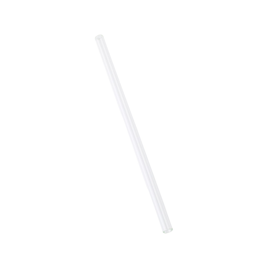 Redecker Rakt Sugrör Glas, 10-pack 21 cm
