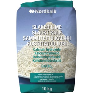 Släckt teknisk kalk Nordkalk, 10 kg