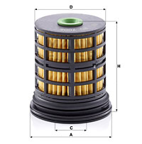 Bränslefilter MANN-FILTER PU 7006