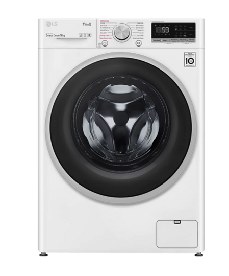 Lg F4wv509s1we Frontmatad Tvättmaskin - Vit