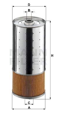 Oljefilter MANN-FILTER PF 1055/1 n