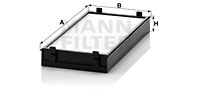 Kupéfilter MANN-FILTER CU 2941-2