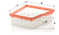 Luftfilter MANN-FILTER C 2030