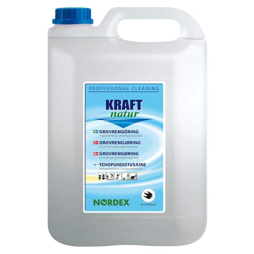 NORDEX Grovrengöring Kraft Nature, utan parfym, 5l