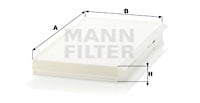 Kupéfilter MANN-FILTER CU 3139