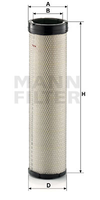 Sekundärluftfilter MANN-FILTER CF 1570