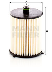 Bränslefilter MANN-FILTER PU 7007 z