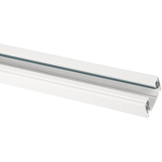 Hide-a-Lite LiteTrac Skena 1-fas, 2 m, vit