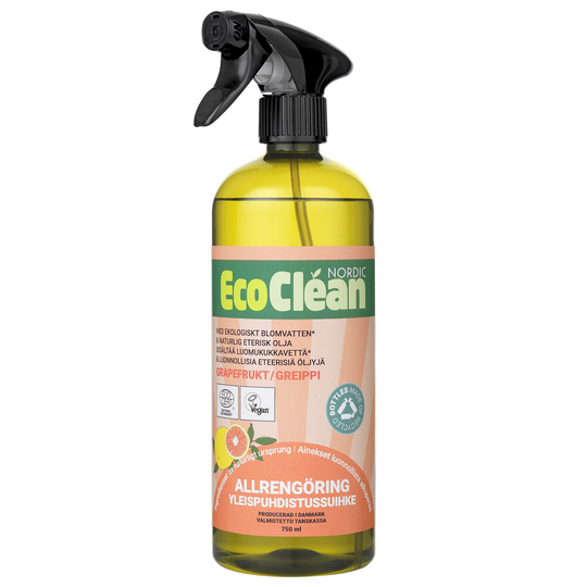 EcoClean Nordic Naturlig Allrengöring Grapefrukt, 750 ml