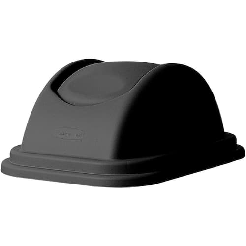 Rubbermaid Commercial Products Vipplock till papperskorg 27L svart