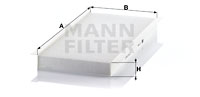 Kupéfilter MANN-FILTER CU 4054