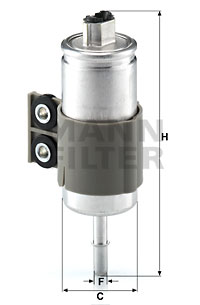 Bränslefilter MANN-FILTER WK 611/6