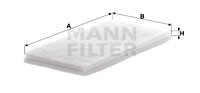 Kupéfilter MANN-FILTER CU 2603 (10)