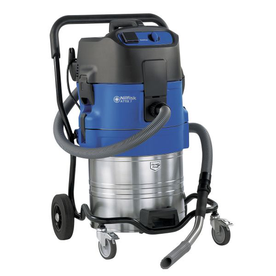Nilfisk ATTIX 751-11 Grovdammsugare 1500 W