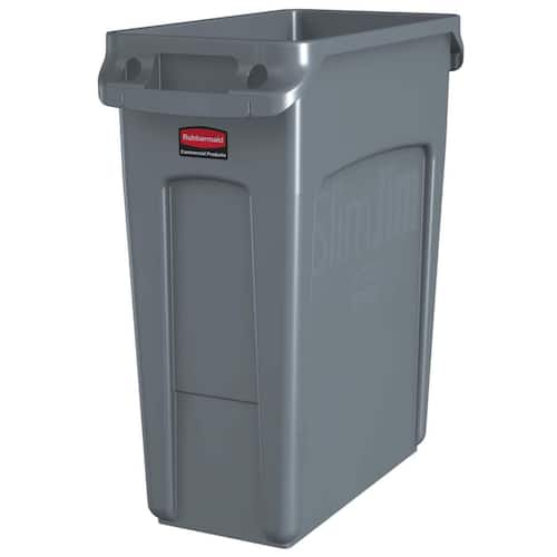Rubbermaid Commercial Products Papperskorg Slim Jim 60L grå