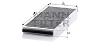 Kupéfilter MANN-FILTER CUK 3955