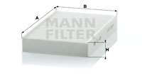 Kupéfilter MANN-FILTER CU 1629