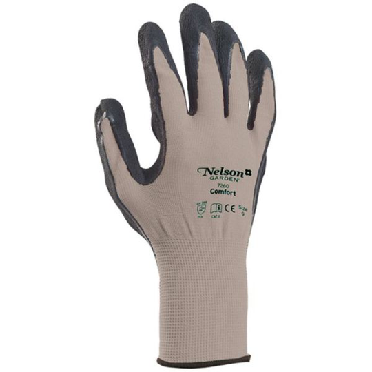 Nelson Garden Comfort Handske grå 6