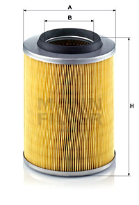 Luftfilter MANN-FILTER C 16 127
