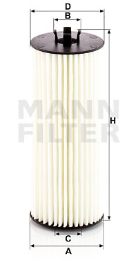 Oljefilter MANN-FILTER HU 6008/1 z