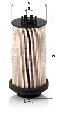 Bränslefilter MANN-FILTER PU 999/1 x