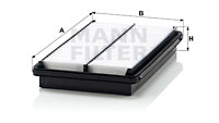 Luftfilter MANN-FILTER C 2726