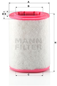 Luftfilter MANN-FILTER C 18 161
