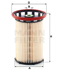 Bränslefilter MANN-FILTER PU 8007
