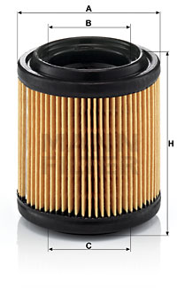 Luftfilter MANN-FILTER C 710/1