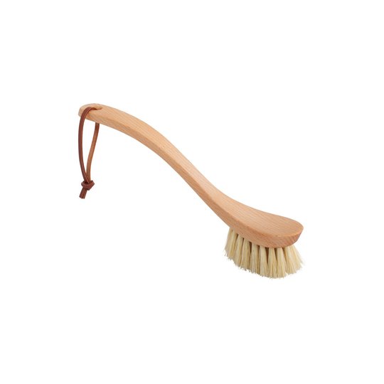 Redecker Ergonomisk Diskborste Bokträ & Tampicofiber - Medelhård, 23,5 cm