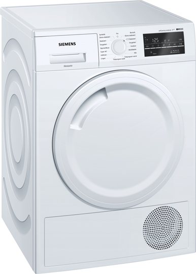 Siemens Wt49w4a8dn Iq500 Kondenstumlare - Vit